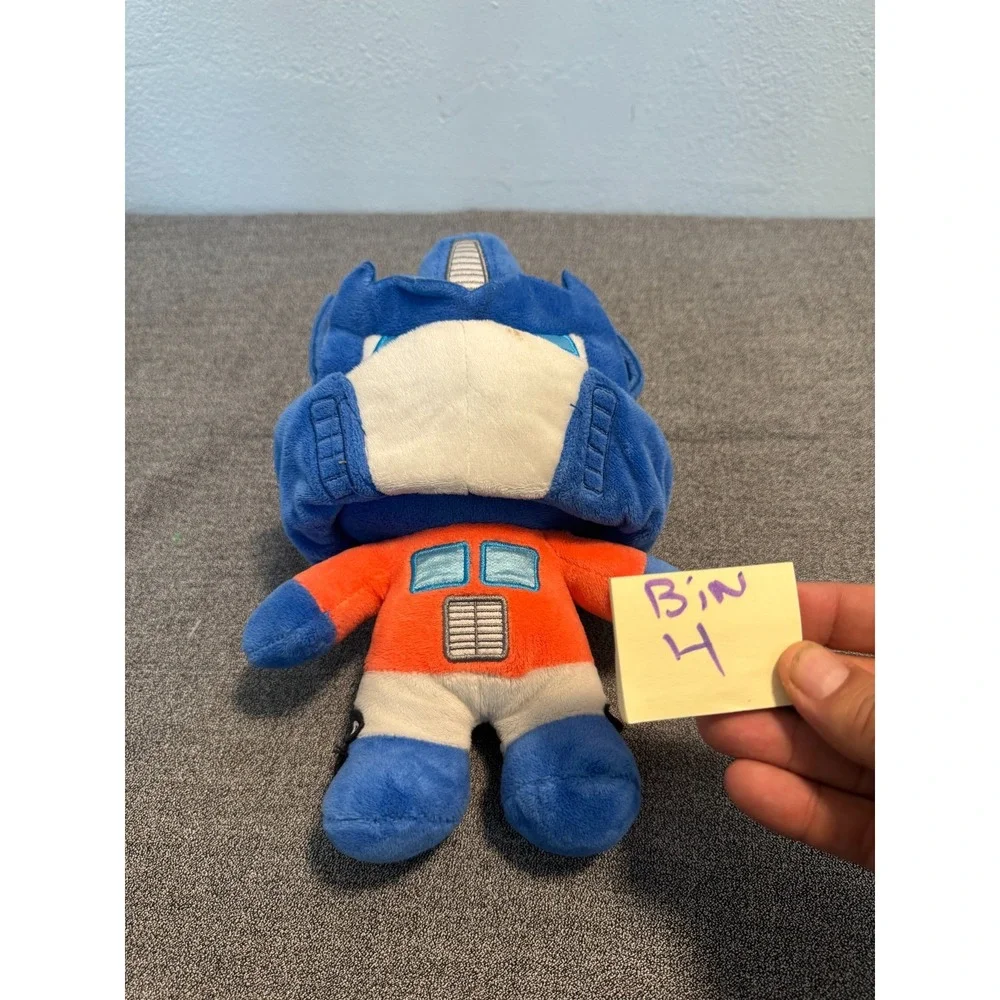Hasbro Transformers Optimus Prime Autobot Leader Cutie Stuffed Plush Toy 10